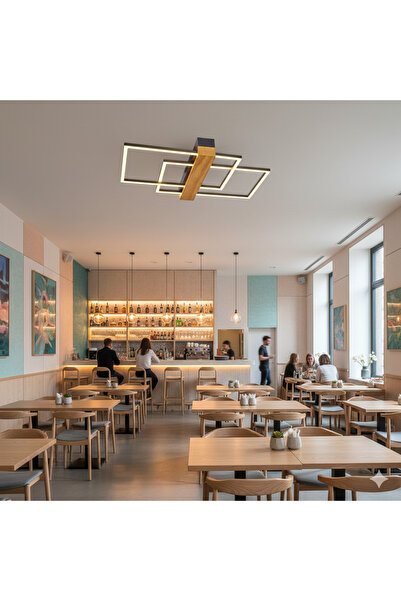 Özcan Aydınlatma 1427-1 Minis Plafonyer Siyah