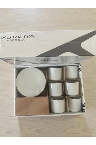 Genel Markalar Kahve Fincanı 6 Kişilik Fincan Ve Tabak Takımı