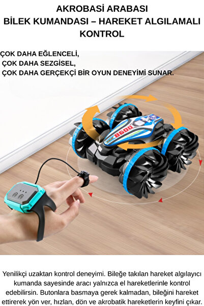Buldug Drift Dublör Suda Ve Karada Giden Rc Araba