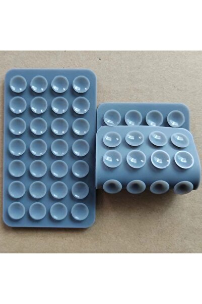 Choice 1pcs Dark gray Silicone Phone Stand Suction Cup Holder | 28 Double-Sid...