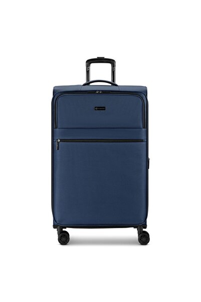 BUGATTI Valencia Soft 4 Rollen Trolley L 75 cm mit Dehnfalte