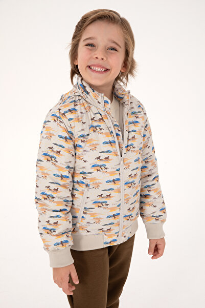 U.S. Polo Assn. Boy's Stone Coat 50312192-Vr049