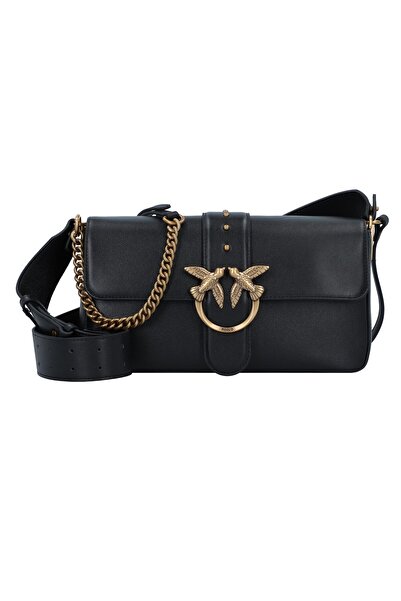 PİNKO Love One Umhängetasche Leder 27 cm