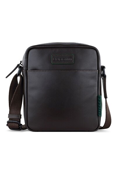 BUGATTI Clark Umhängetasche Leder 18 cm