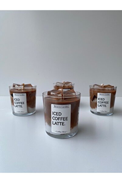 Reverie Candles Iced Coffee Latte (Coffee Bliss) Kokulu Mum Kahve Aromalı Soy...