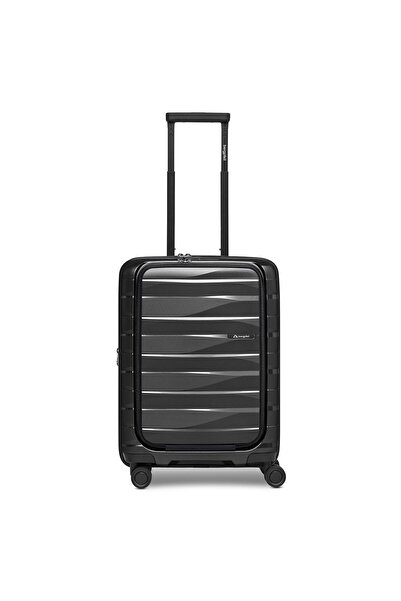 Bergpfeil Travel 4 Rollen Kabinentrolley 55 cm Laptopfach mit Dehnfalte