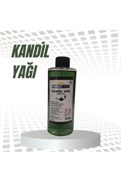 POINT CARE Yeşil Kandil Yağı Kokusuz Dumansız Iç Mekan Gaz Lambası Bambu Yakı...
