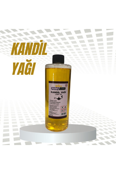POINT CARE Sarı Kandil Yağı Kokusuz Dumansız Iç Mekan Gaz Lambası Bambu Yakıt...