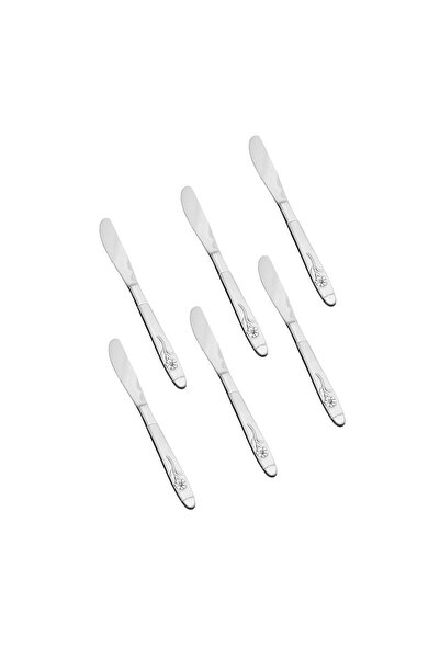 HIC 6-Piece Stainless Steel Dinner Knife Set
