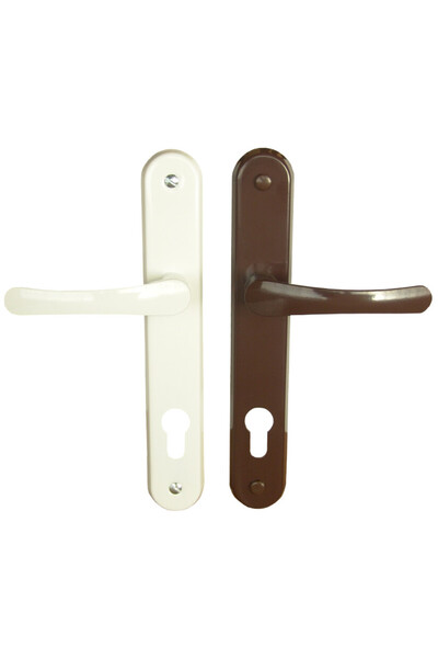 Evotools Mânere clasice cu scut Y 85 mm alb 85 mm