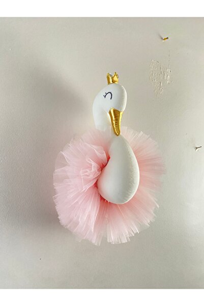 minibellababy Küçük Kuğu Büst Duvar Dekoru 30cm Çocuk Odası