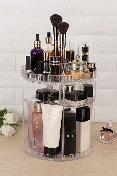 OEM Organizator Cosmetic Rotativ 360°,Reglabil pe Inaltime – Suport Machiaj p...