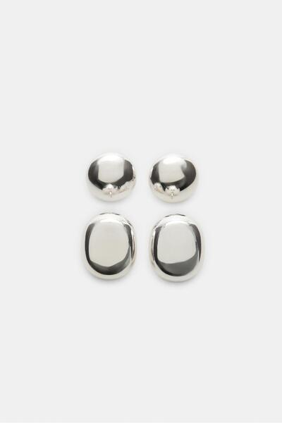 Stradivarius 2'li Hacimli Küpe Seti