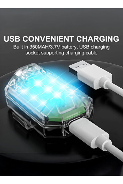 M3 ضوء ستروب متعدد الأغراض – ضوء LED مضرب صغير الحجم للسلامة والإشارة