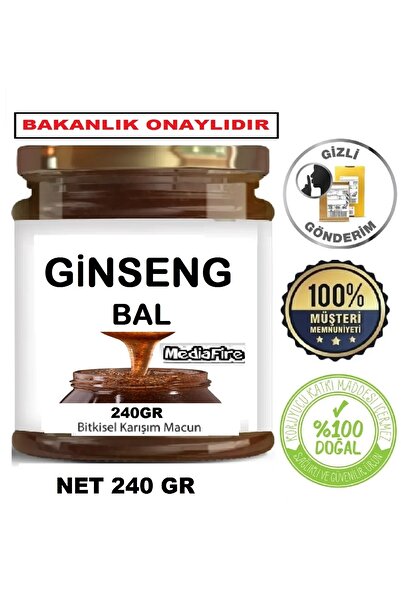 MediaFire Ginseng Safranlı Bitkisel Macun Demirdikeni Tribulus Terrestris Çakşır Otu Kökü Keçiboynuzu Macunu