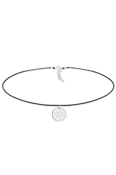ELLI Necklace Choker Ornament Trend Band 925 Silber