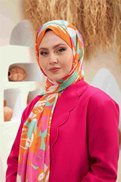 İpekhan كومفورت آريا شال جزر برتقالي 3028-01