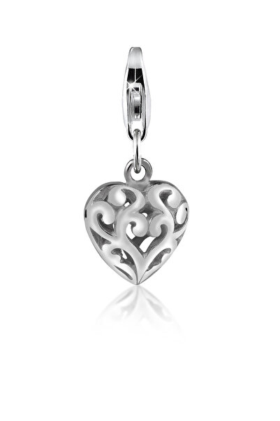 Nenalina Charms Herz Ornament Anhänger Love 925 Silber
