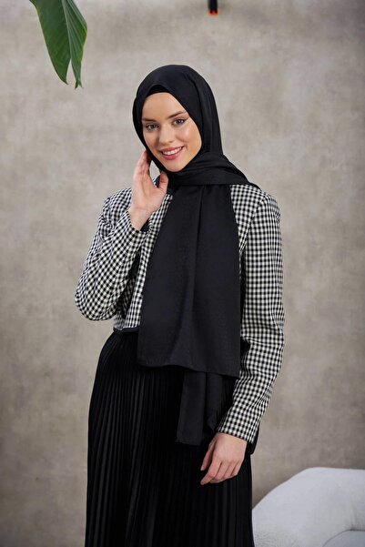 İpekhan Alesa Desen İpeksi Jakar Şal Siyah 9003-03