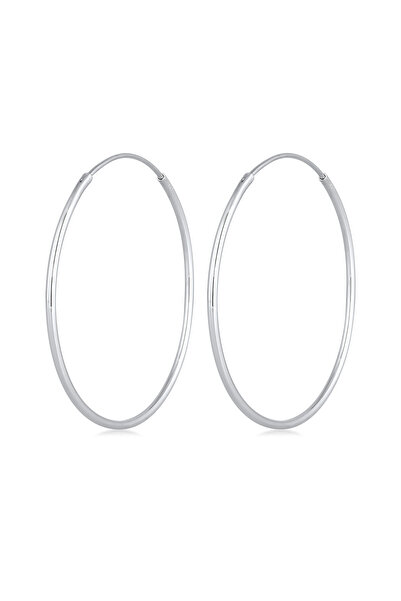 ELLI Ohrringe Damen Creolen Basic Classic aus 925er Sterlingsilber