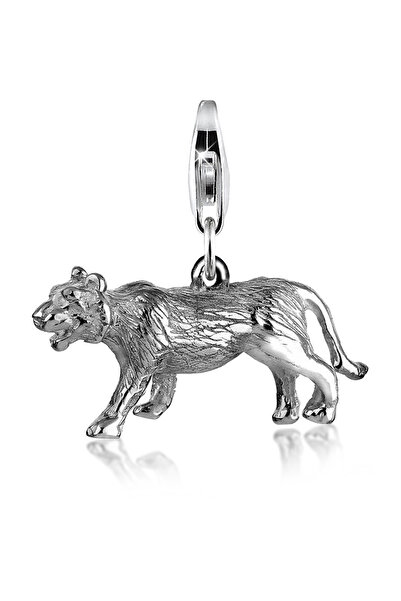 Nenalina Charms Anhänger Tiger Tier Bead 925 Silber