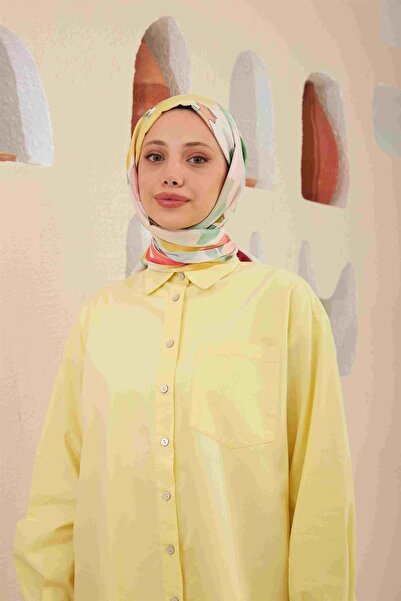 İpekhan Şal Roşu Inchis Confort Flori - Model 3027-11