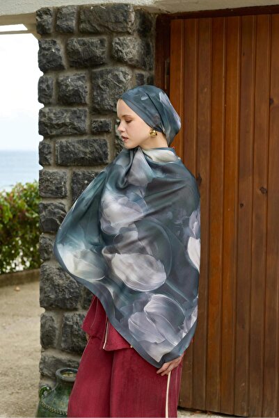 İpekhan Winter Bloom Soft Shawl 3067-10096