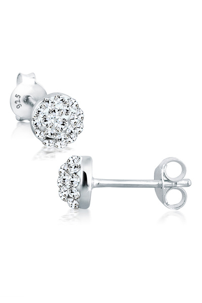 ELLI Ohrringe Ohrringe Kristall 925er Sterlingsilber