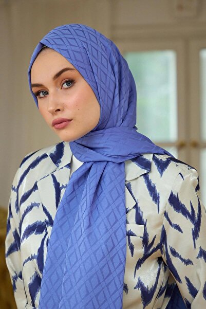 İpekhan Συλλογή Silky Jacquard Shawl Lilac Summer Sparkle - 9015-06