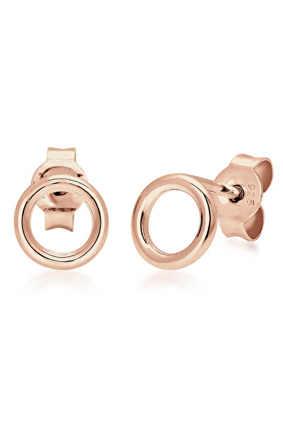 ELLI Ohrringe Damen Ohrstecker Kreis Geo Minimal Basic aus 925er Sterlingsilber