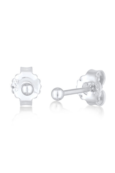 ELLI Ohrringe Damen Ohrstecker Kugel Klassisch rund aus 925er Sterlingsilber