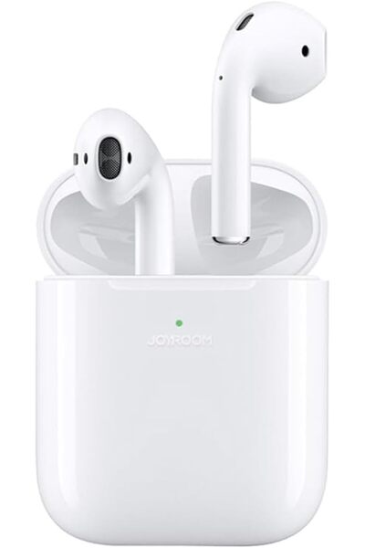 Joyroom سماعات أذن لاسلكية داخلية JR-T03S TWS - تدعم الشحن اللاسكلي لون ابيض