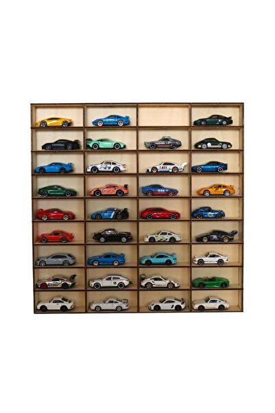 Raftix Raft de afișare pentru mașini de jucărie – 36 de sloturi