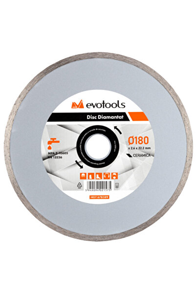 Evotools Диамантен диск за мокро рязане 5263 ETS 230 мм 2,9 мм 1,8 мм