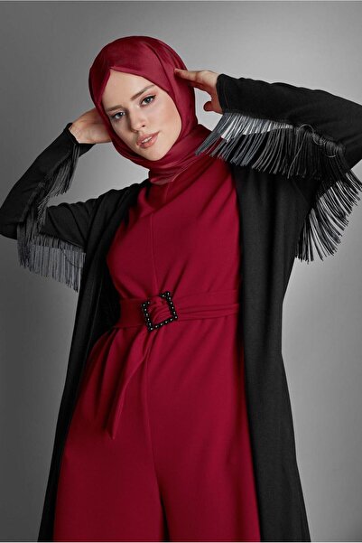 Alvina KEMERİ İNCİ DETAYLI FERMUARLI TULUM 40216