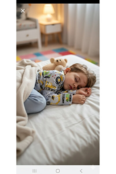 Tozpembebaby طقم بيجامة قطن