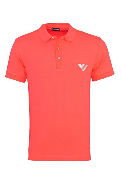 Emporio Armani Shirt Essential Poloshirt aus Baumwollstretch mit Seitenschlit...