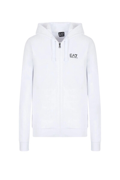 EA7 Jacke Core Identity Kapuzensweatjacke