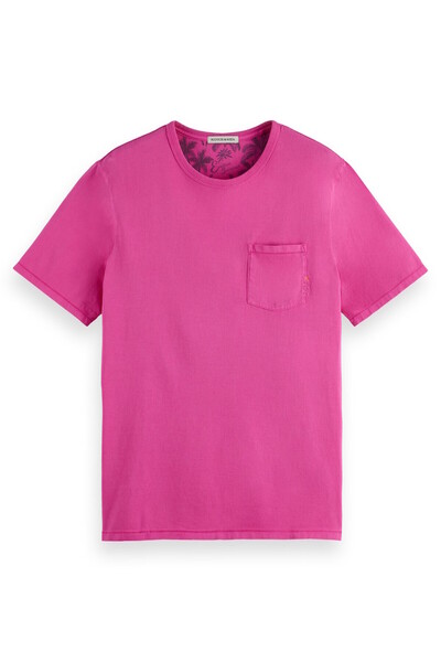 Scotch & Soda R Yaka ve Brusttasche Gömlek Kurzarmshirt