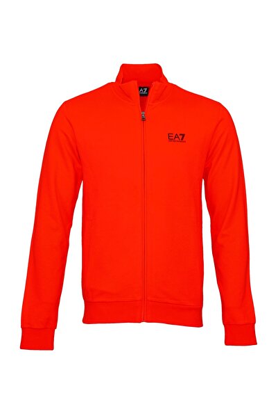 EA7 Jacke Sweatjacke mit Logodruck