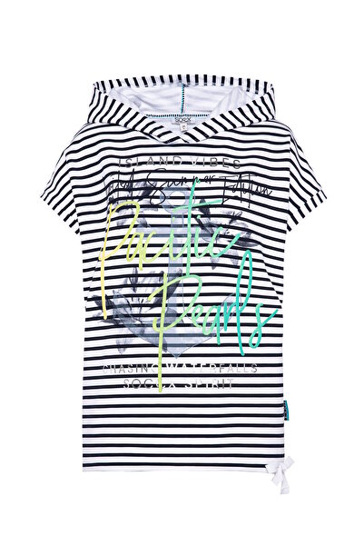 Soccx T-Shirt Kurzarmshirt mit Kapuze