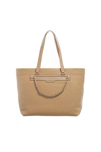 Michael Kors Slater Large Top-Zip Tote Camel