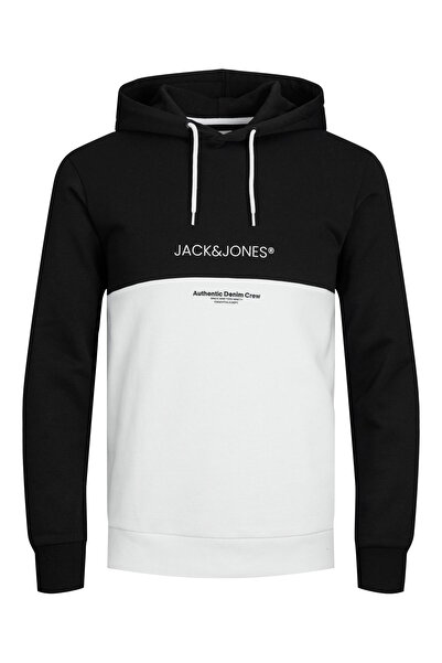 Jack & Jones Kapuzenpullover mit Blocking-Effekt