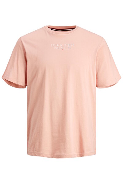 Jack & Jones T-Shirt ARCHIE Kurzarmshirt mit Rundhalsausschnitt und erhabenen...