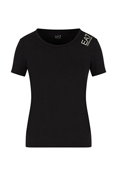 EA7 Shirt Core Lady T-Shirt aus Baumwollstretch