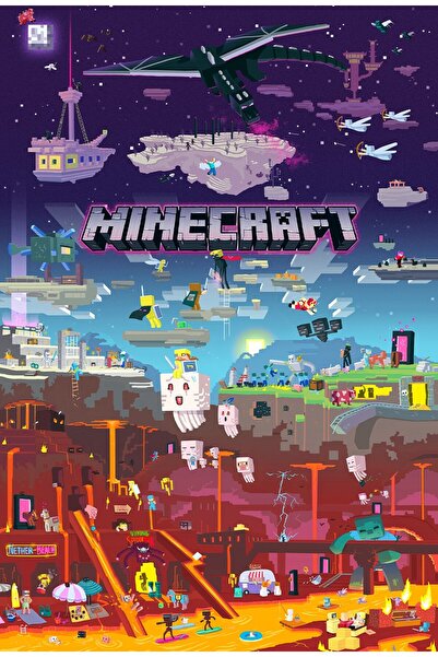 OEM Poster Minecraft, 61x90cm, poster426, Zumzeria