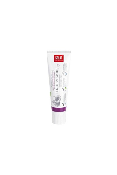 Splat Professional Sensitive White Whitening Fluoride-Free Toothpaste 100 ml