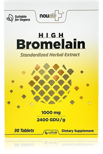 Nouplus High Bromelain 1000mg 30 tablet