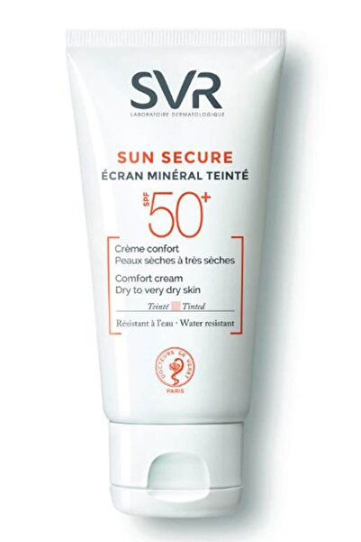 SVR Sun Secure Ecran Mineral Teinte Spf50 60 gr - Kuru ve Çok Kuru Ciltler