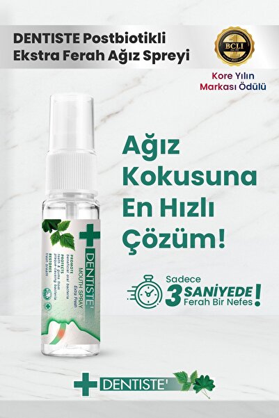 Dentiste Postbiotikli Ekstra Ferah Ağız Spreyi